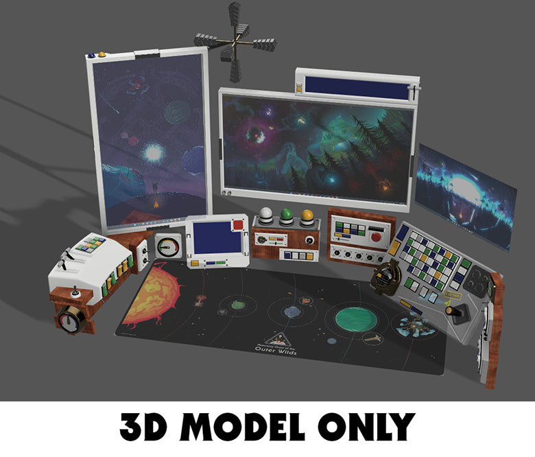 3D Model - Ship Desk