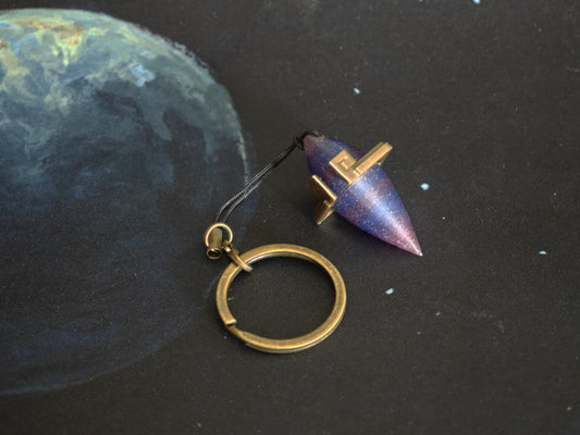 Keychain - Outer Wilds Crystal