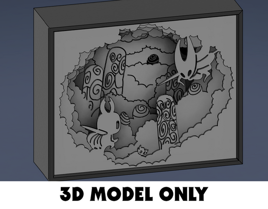 3D Model - Hollow Knight Lightbox