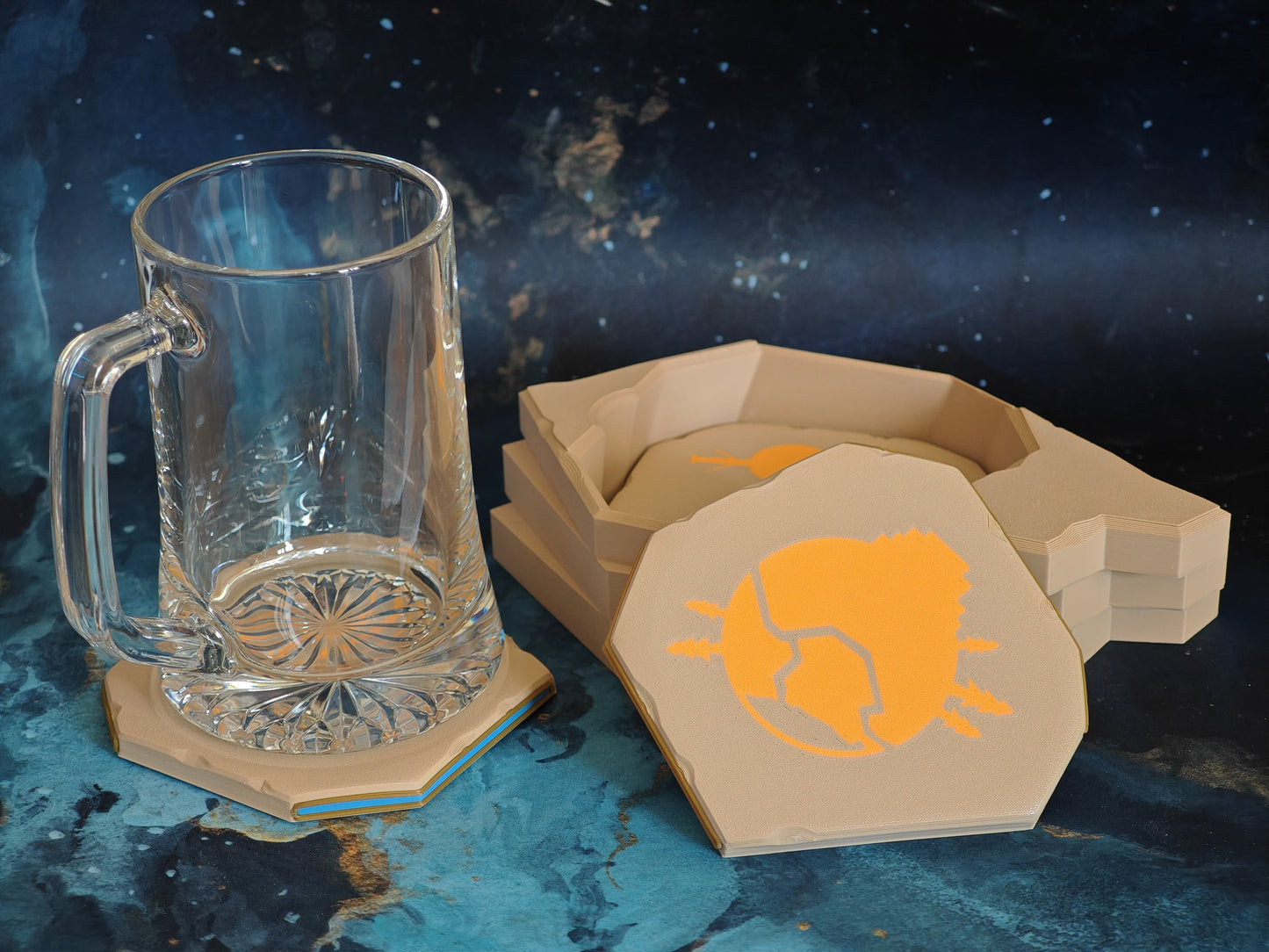 Sous-verre Pierre de projection - Outer Wilds