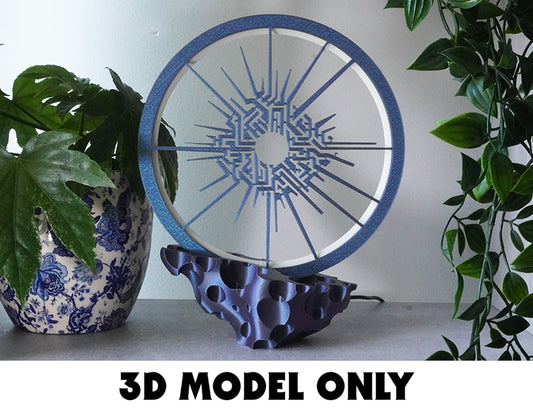3D Model - Quantum Ring Lamp