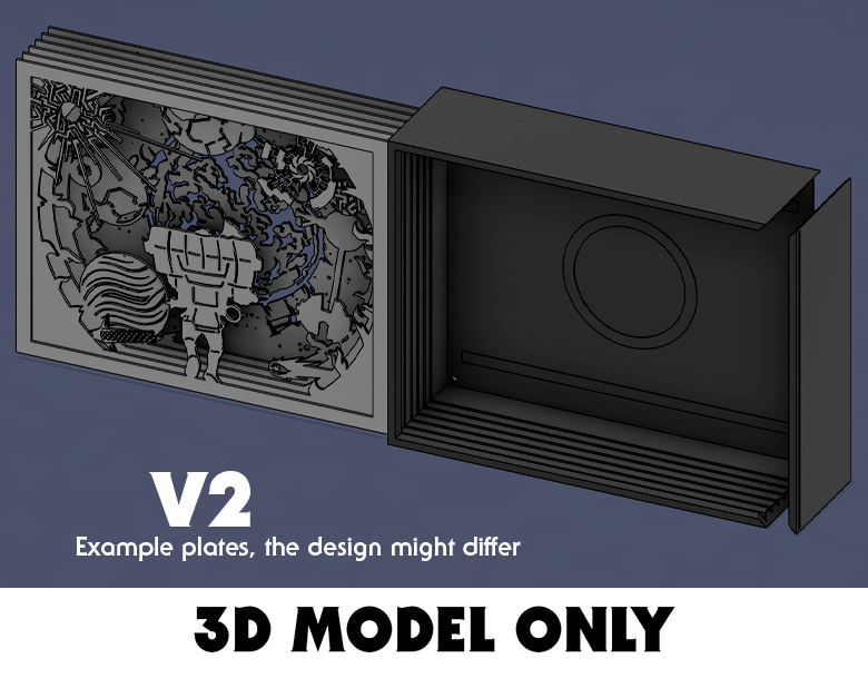 Modèle 3D - Lightbox TUNIC